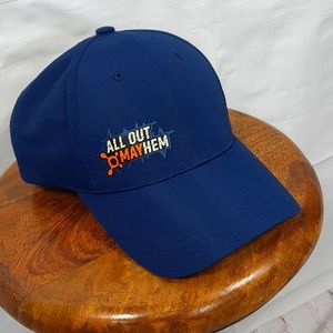 Orangetheory Blue Nylon Velro Strap Hat NWOT